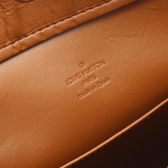 LOUIS VUITTON Brown Leather Tote Bag - Picture 4 of 10